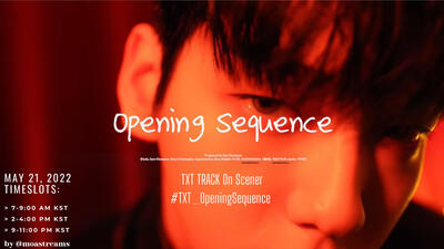 TXT TRACK ON SCENER: #TXT_OpeningSequence